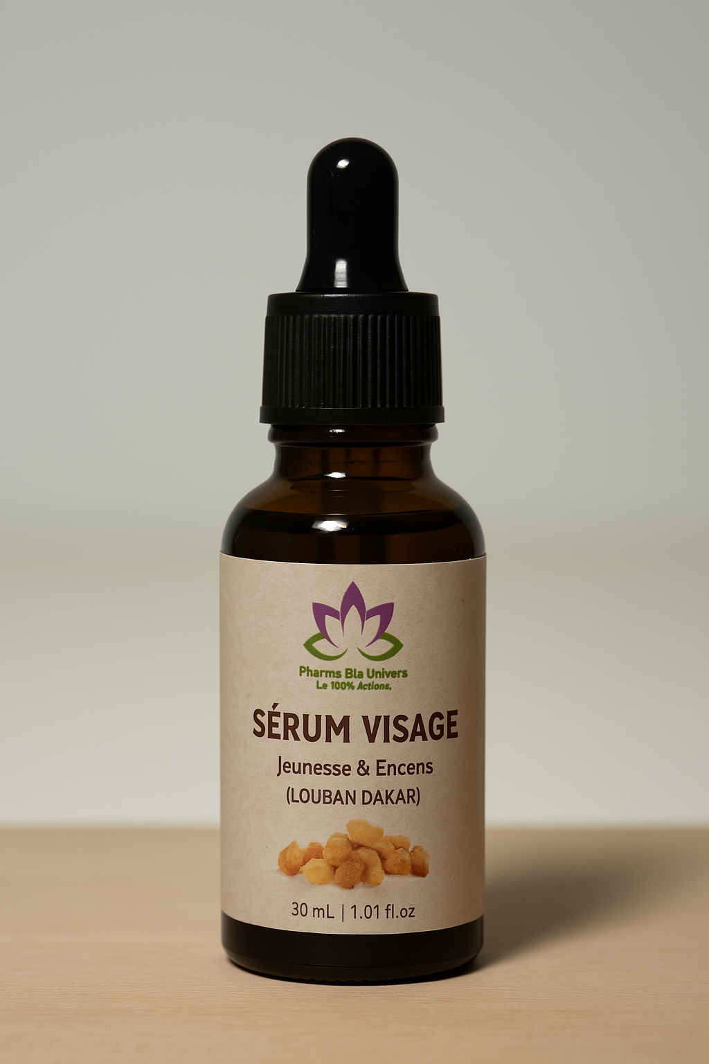 🌿 Sérum Visage Jeunesse à l’Encens – 30 ml