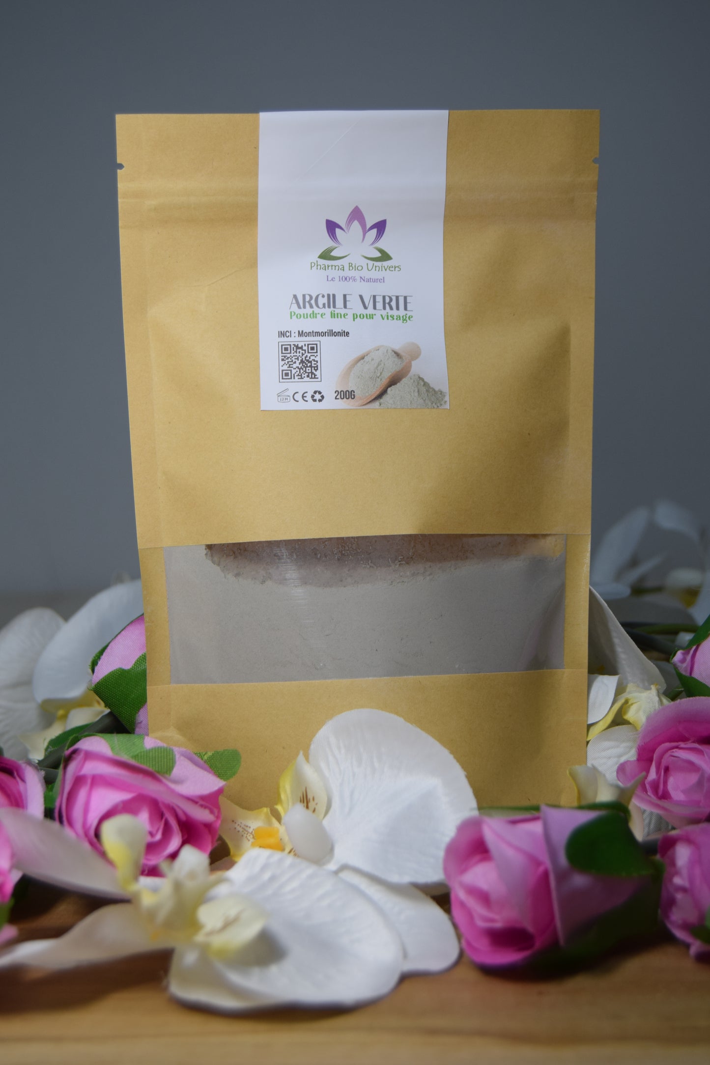 Argile verte montmorillonite 200 gr