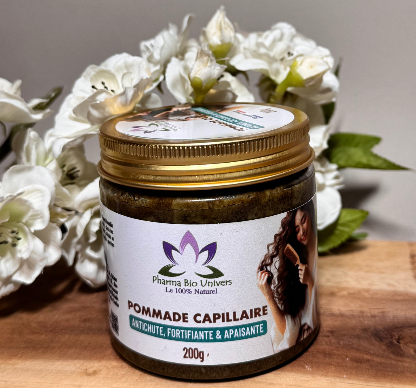 Pommade Capillaire Antichute, Fortifiante et Apaisante - 200g