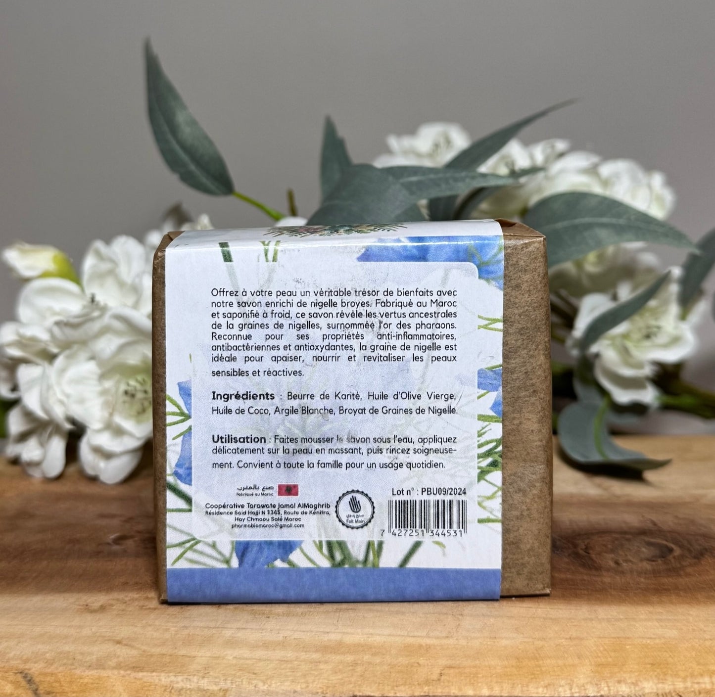 Savon à la Nigelle – Exfoliant Naturel & Purifiant Peau