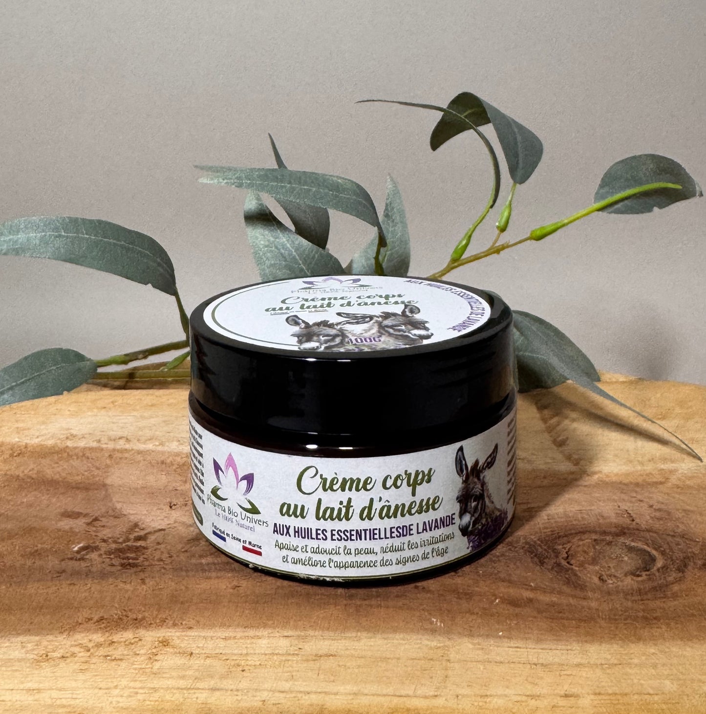 Crème Corps au Lait d’Ânesse – Hydratation & Douceur Naturelle