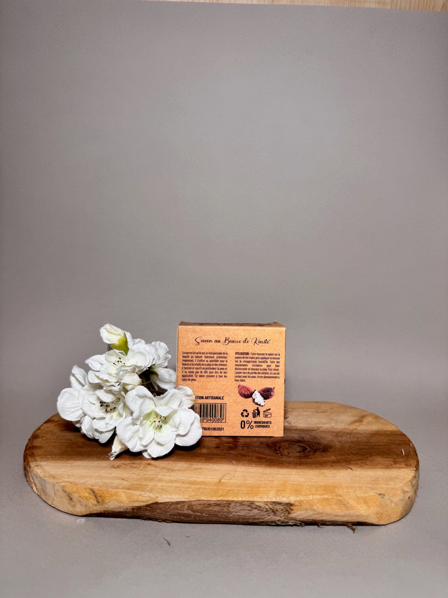 Savon Artisanal au Beurre de Karité - Saponification à Froid 150 gr