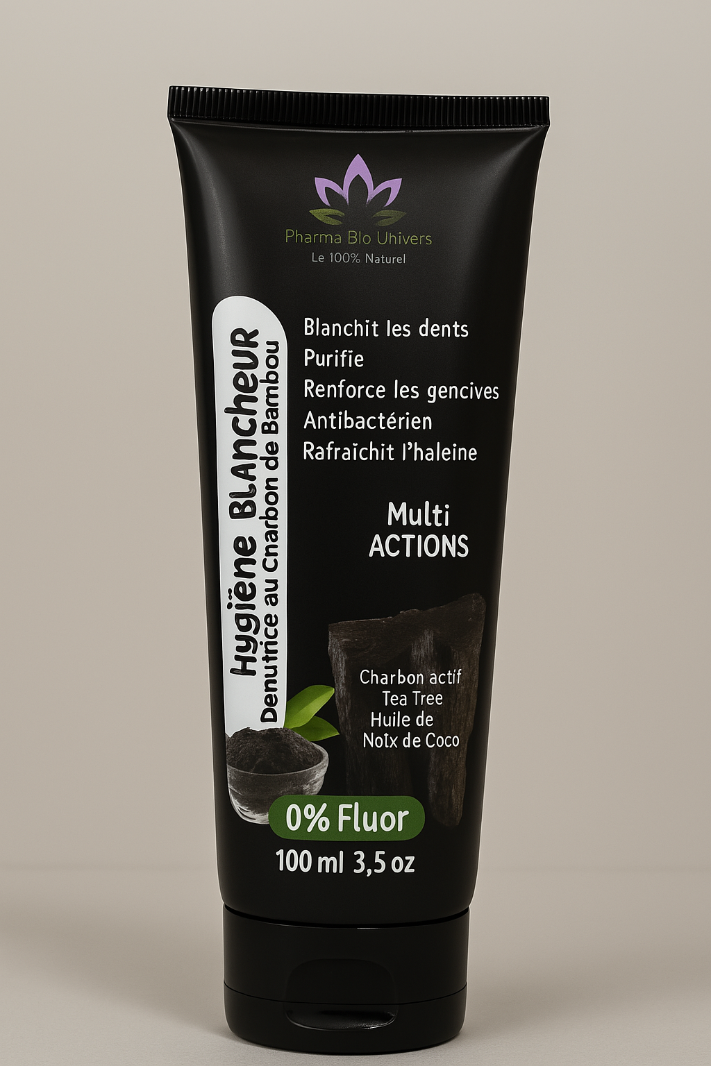 Dentifrice Sans Fluor – Blancheur & Fraîcheur Naturelle