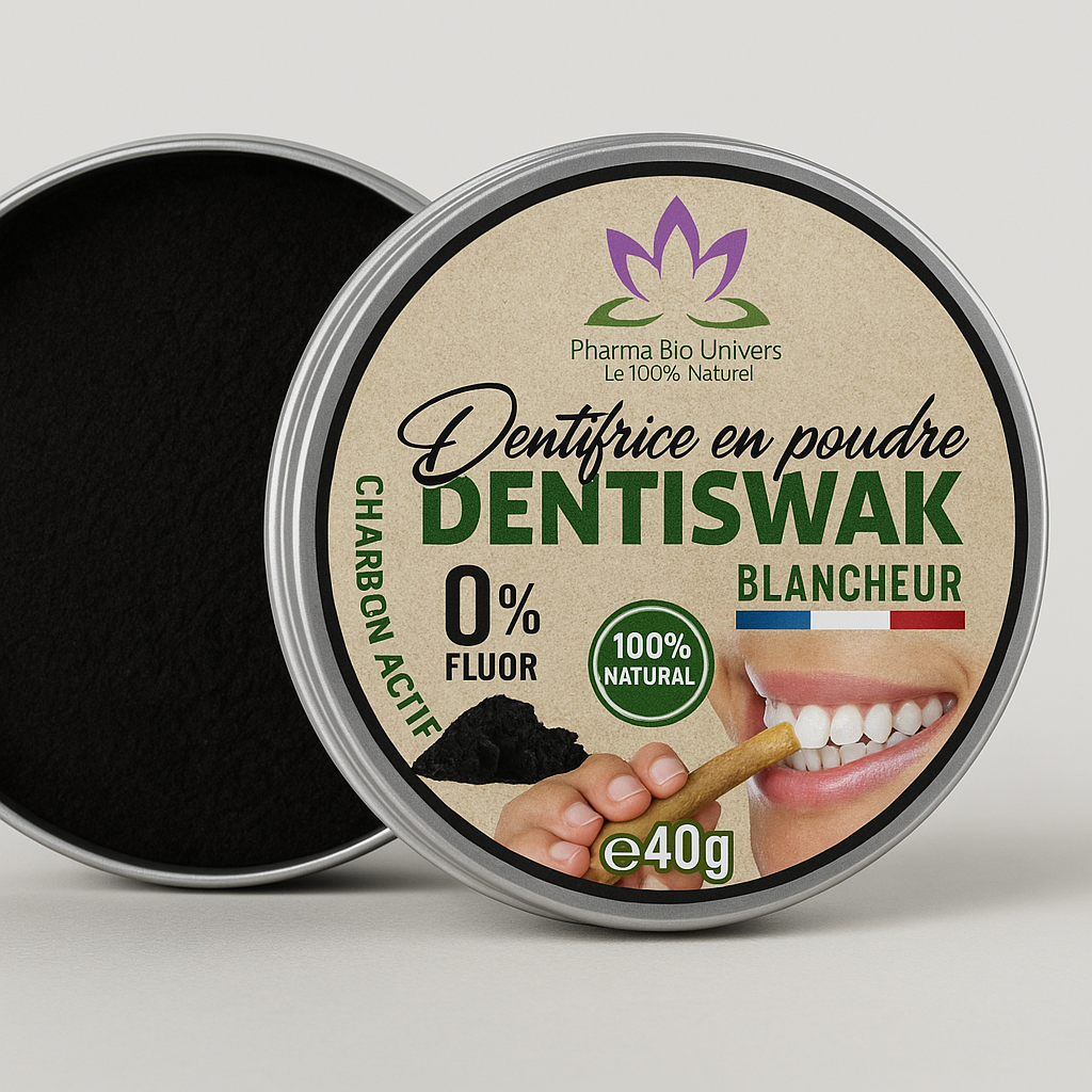 Dentiswak Dentifrice en poudre au siwak BLANCHEUR
