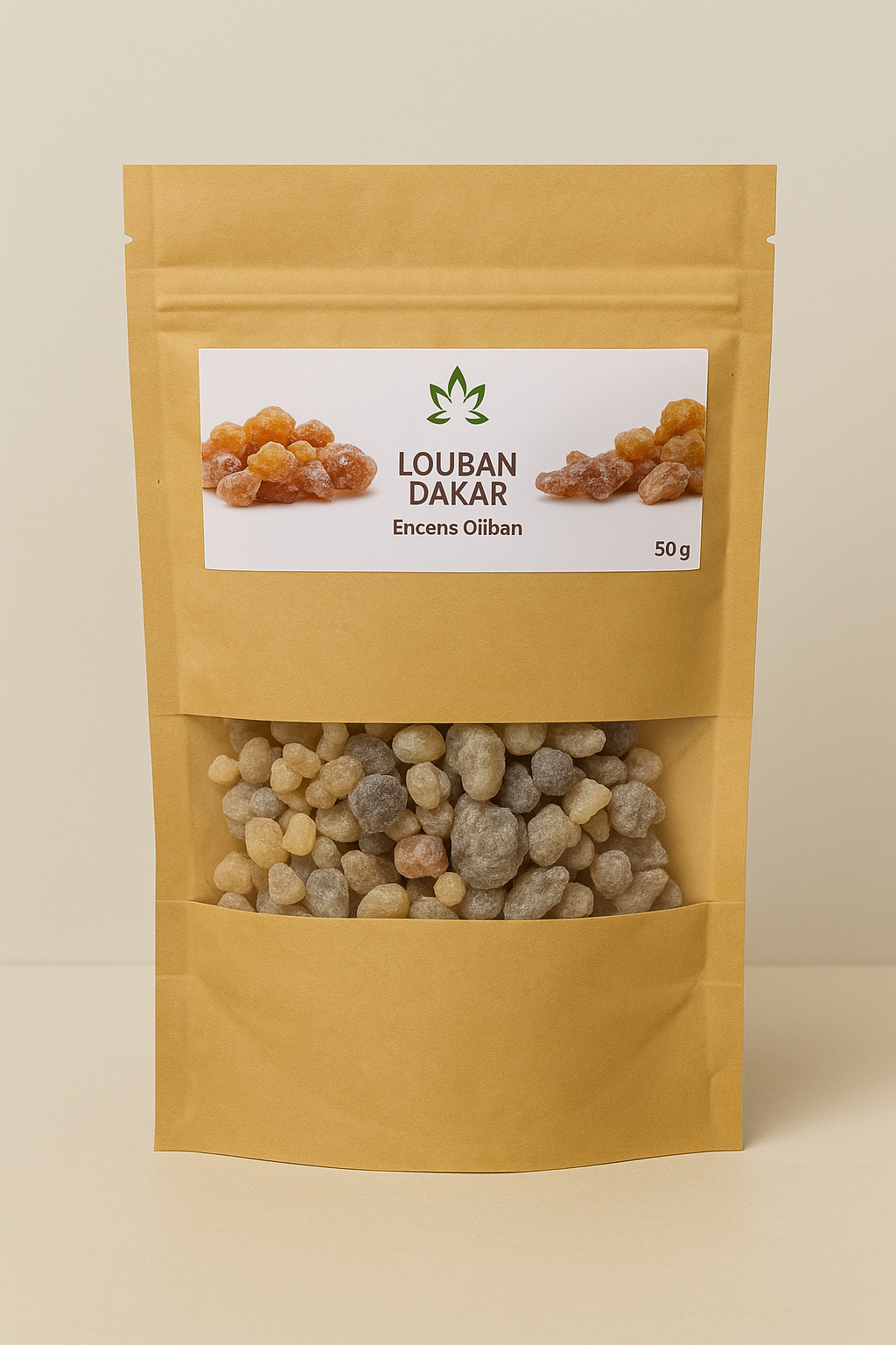 Louban DAKAR 50g – Encens Oliban Pur & Traditionnel Premium