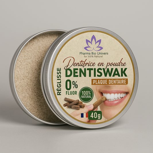 Dentiswak Dentifrice en poudre au siwak GENCIVES SENSIBLES