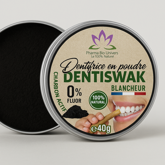 Dentiswak Dentifrice en poudre au siwak BLANCHEUR