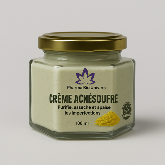 Crème de Soin Naturelle au Soufre pour une Peau Éclatante - Pharma Bio Univers Paris