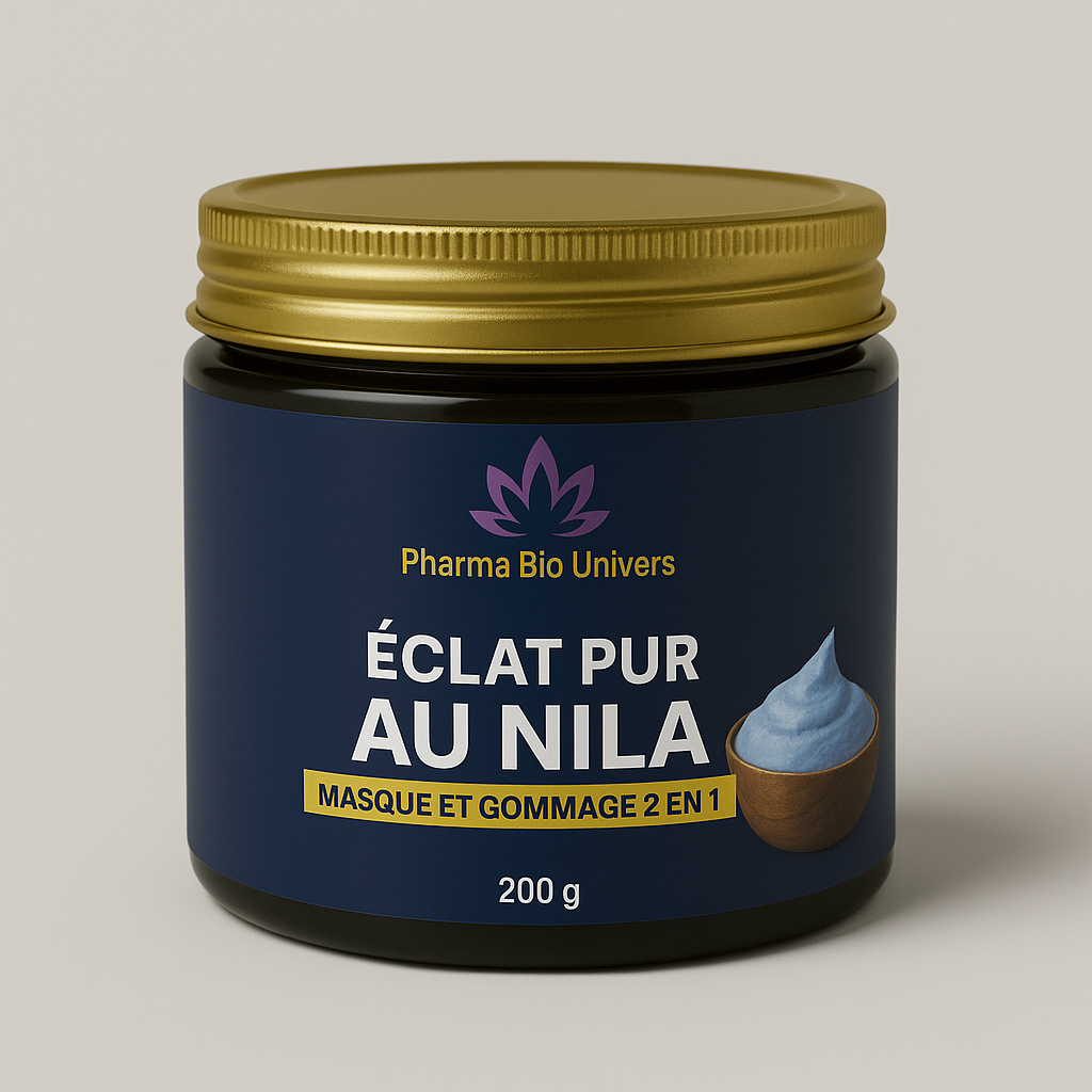 Éclat Pur au Nila : Masque Facial Purifiant et Éclaircissant